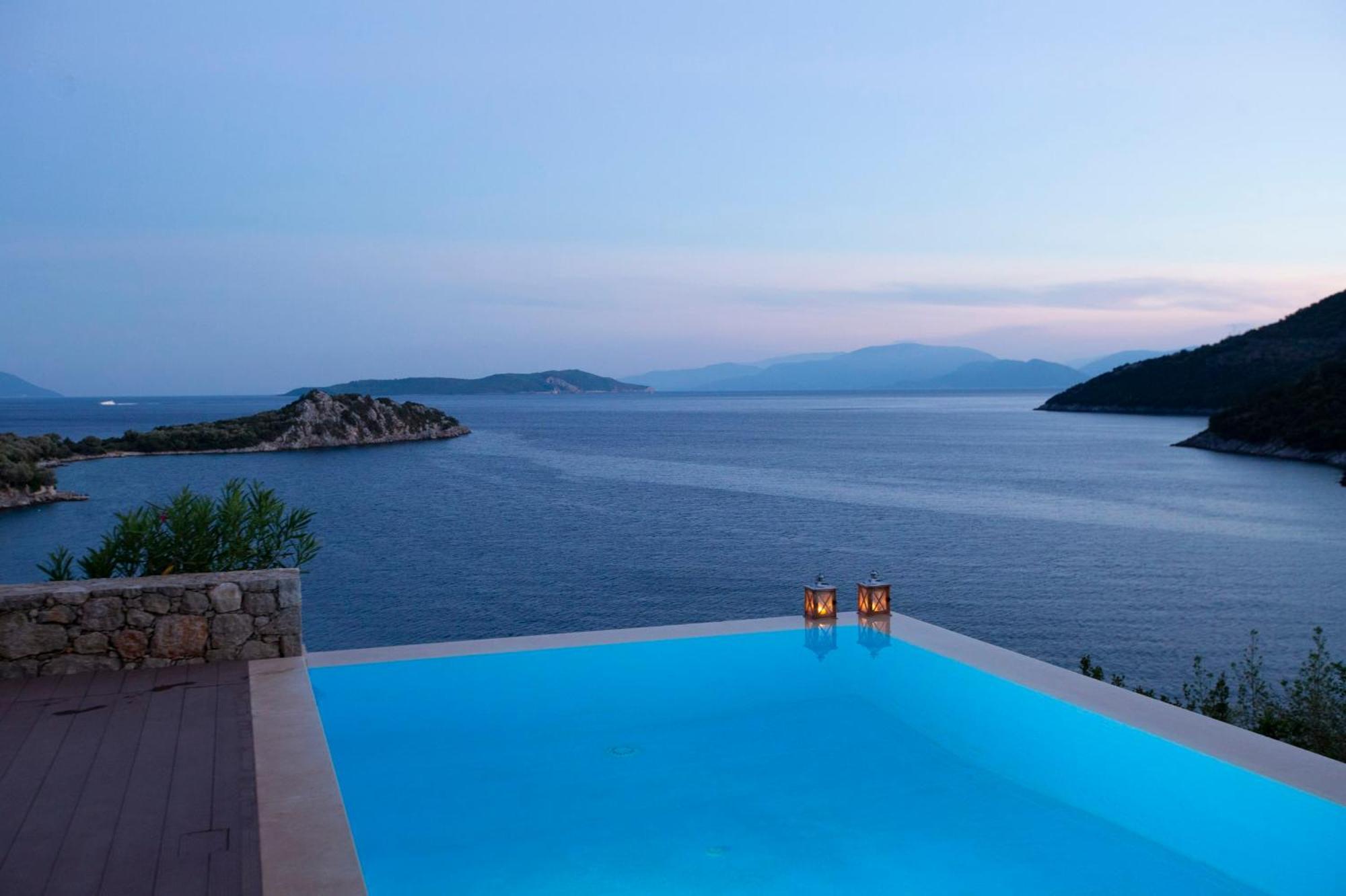 Villa Kalamos - Modern Villa In Sivota Bay With Direct Access To Sea Exteriör bild
