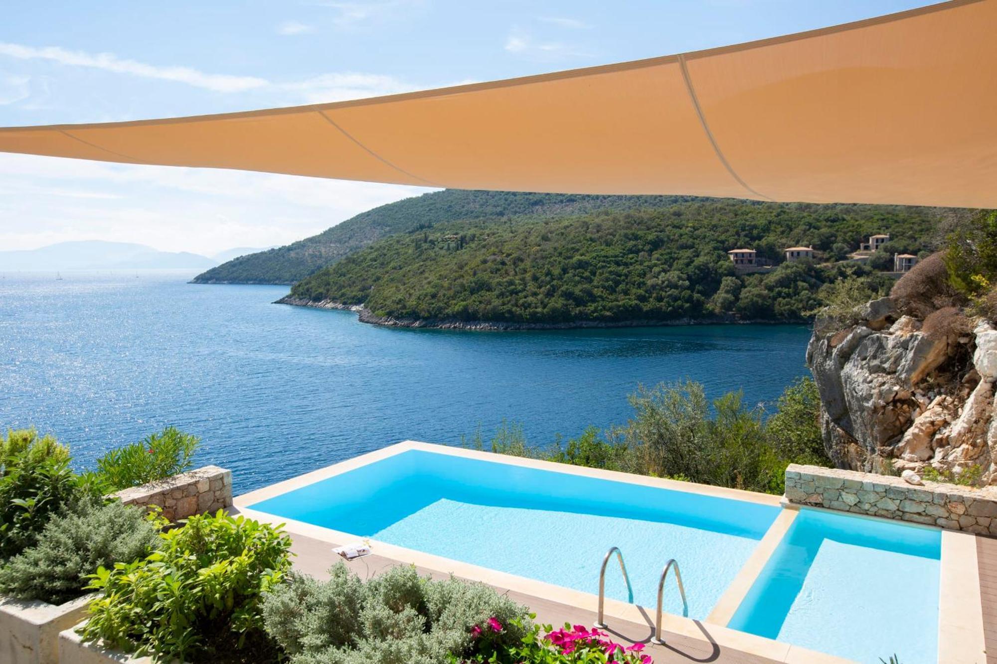 Villa Kalamos - Modern Villa In Sivota Bay With Direct Access To Sea Exteriör bild