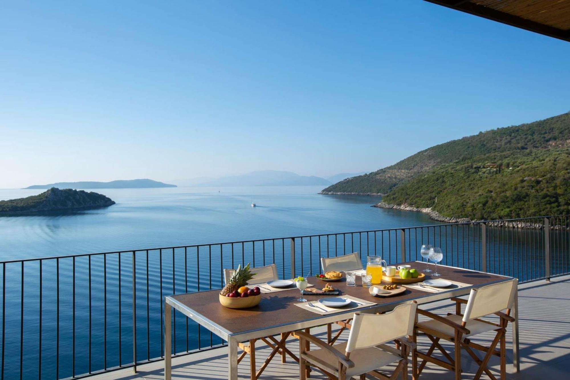 Villa Kalamos - Modern Villa In Sivota Bay With Direct Access To Sea Exteriör bild