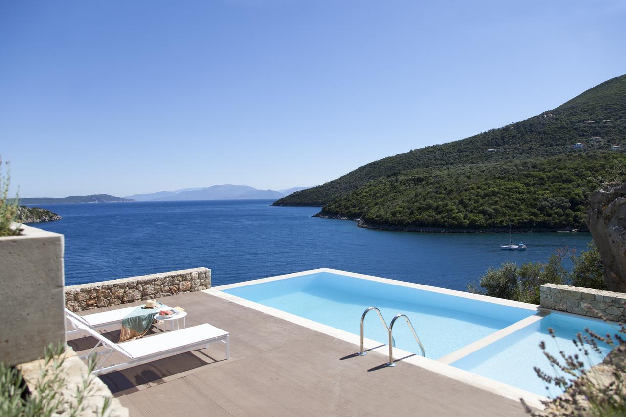 Villa Kalamos - Modern Villa In Sivota Bay With Direct Access To Sea Exteriör bild